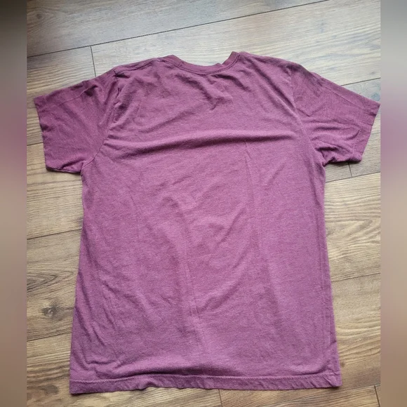 Lebron Ohio Graphic Dunking Basketball Shirt Large Maroon - Picture 2 of 2